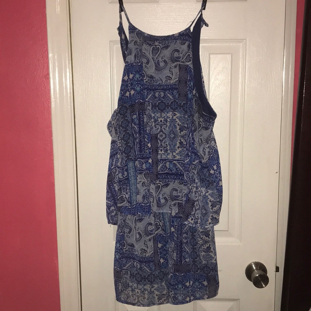 Blue romper